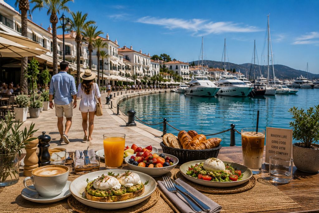 Riviera Walk & Marina Brunch
